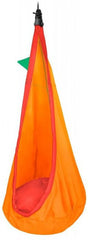 La Siesta Joki Organic Kids Hanging Nest Swing, Orange Learning SPACE