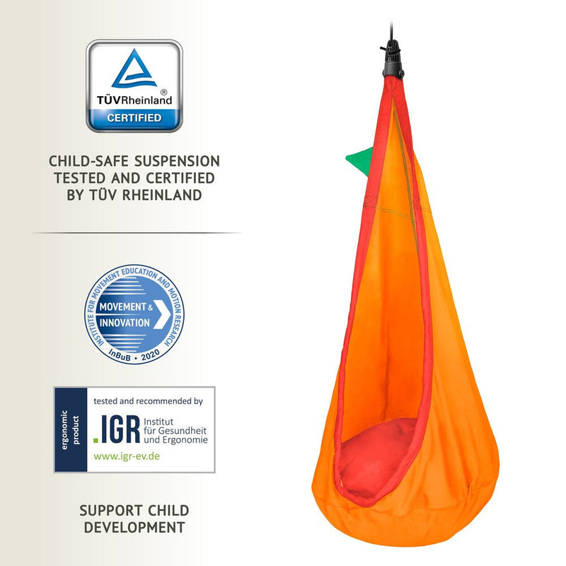 La Siesta Joki Organic Kids Hanging Nest Swing, Learning SPACE