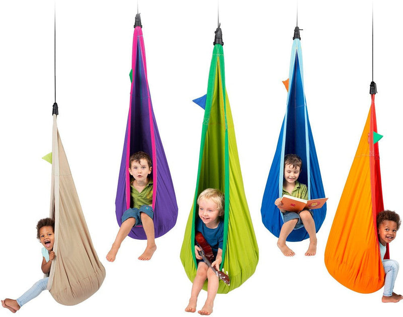 La Siesta Joki Organic Kids Hanging Nest Swing, Learning SPACE