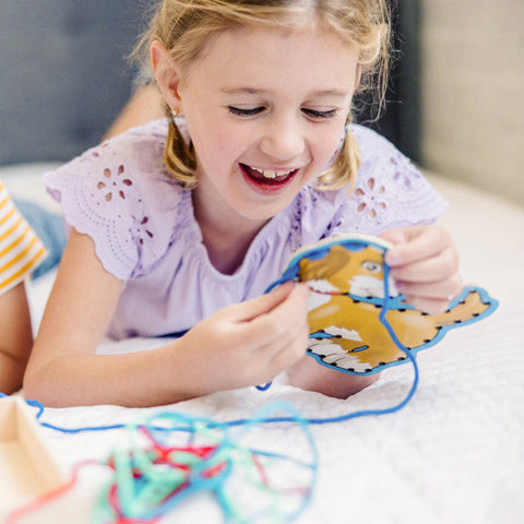 Lace and Trace Activity Set Pets-Arts & Crafts,Craft Activities & Kits,Drawing & Easels,Early Arts & Crafts,Fine Motor Skills,Lacing,Learning Difficulties,Maths,Primary Maths,Shape & Space & Measure,Strength & Co-Ordination,Tracking & Bead Frames-Learning SPACE