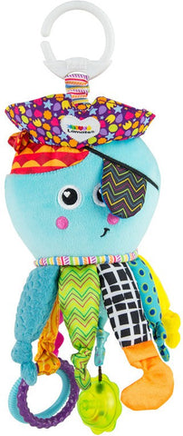 Lamaze Captain Calamari Sensory Toy-AllSensory,Baby & Toddler Gifts,Baby Cause & Effect Toys,Baby Sensory Toys,Baby Soft Toys,Gifts for 0-3 Months,Gifts For 3-6 Months,Gifts For 6-12 Months Old,Lamaze Toys,Stock-Learning SPACE