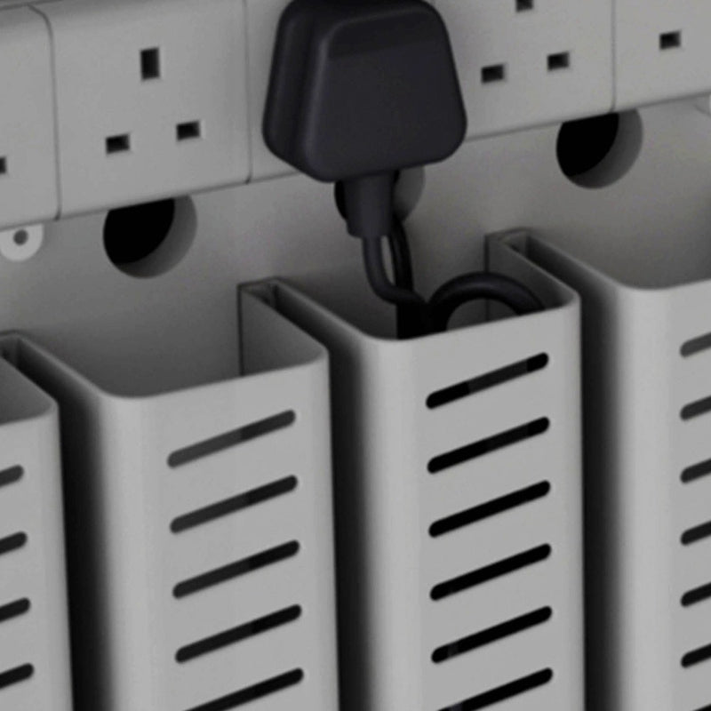 LapCabby 10 Device Vertical Mobile AC Charging Trolley, Learning SPACE