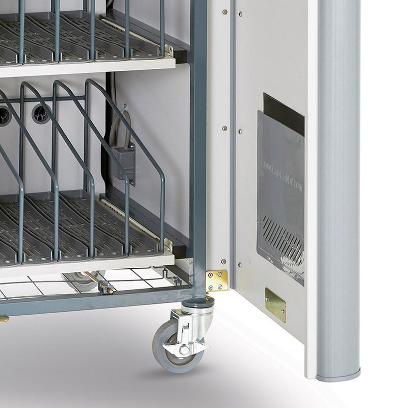 LapCabby 10 Device Vertical Mobile AC Charging Trolley, Learning SPACE