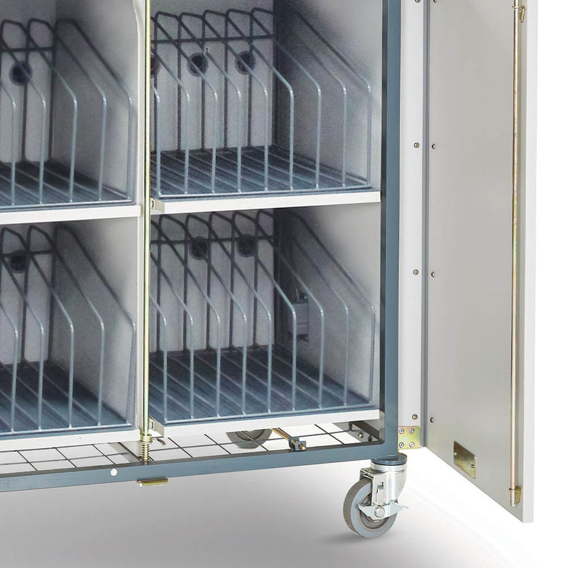 LapCabby 32 Device Vertical Compact Mobile Trolley, Learning SPACE