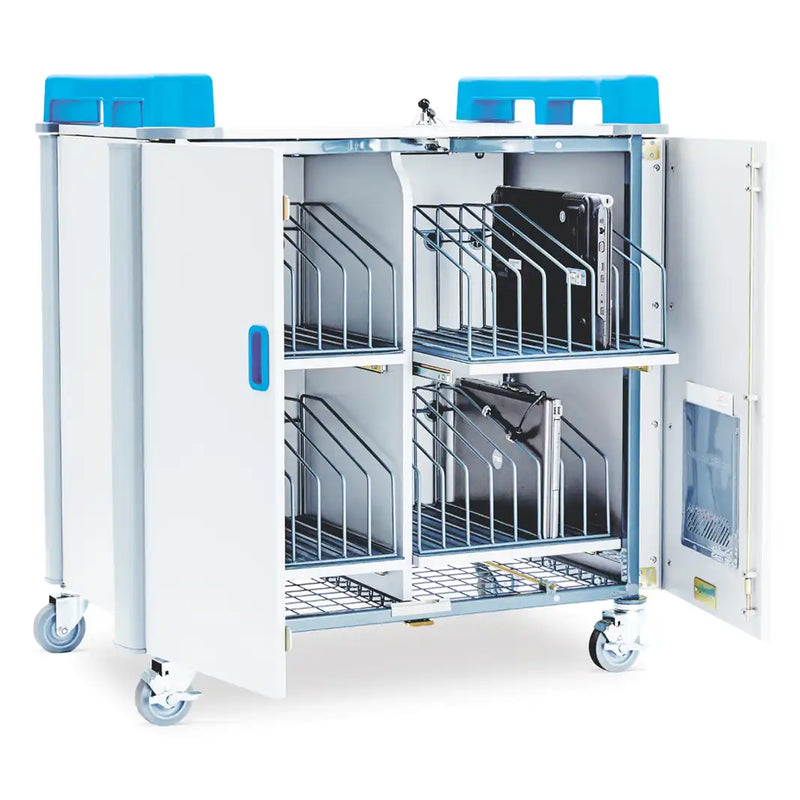 LapCabby 32 Device Vertical Compact Mobile Trolley, Learning SPACE