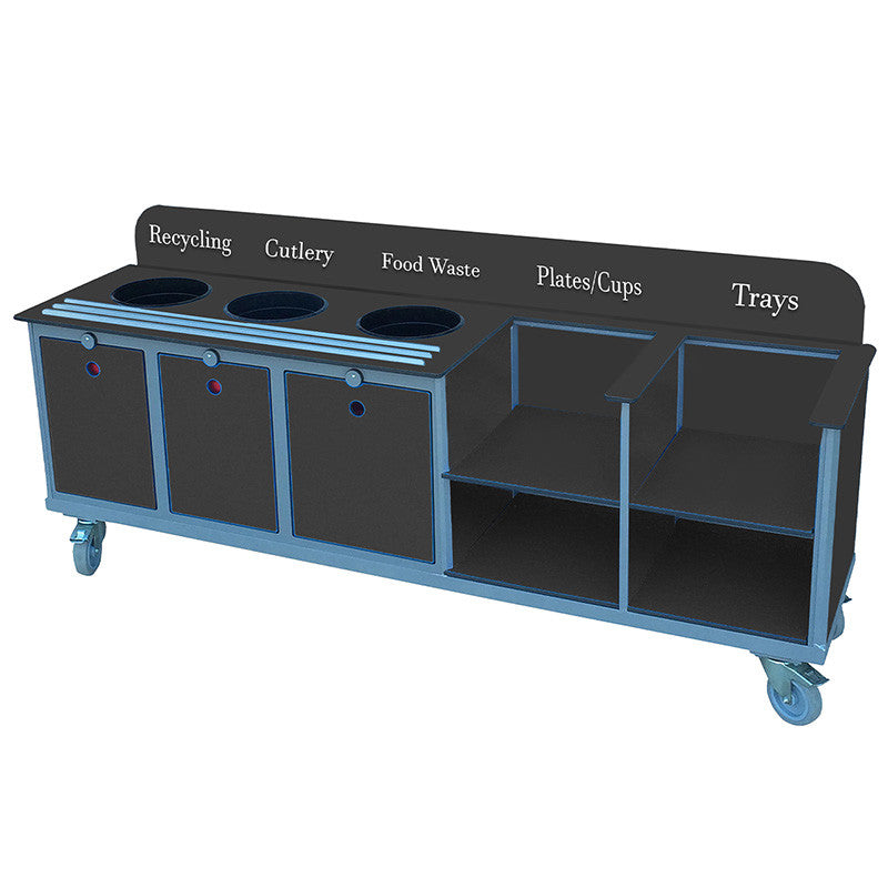 Large Aqua Smart Clearing Trolley, Learning SPACE