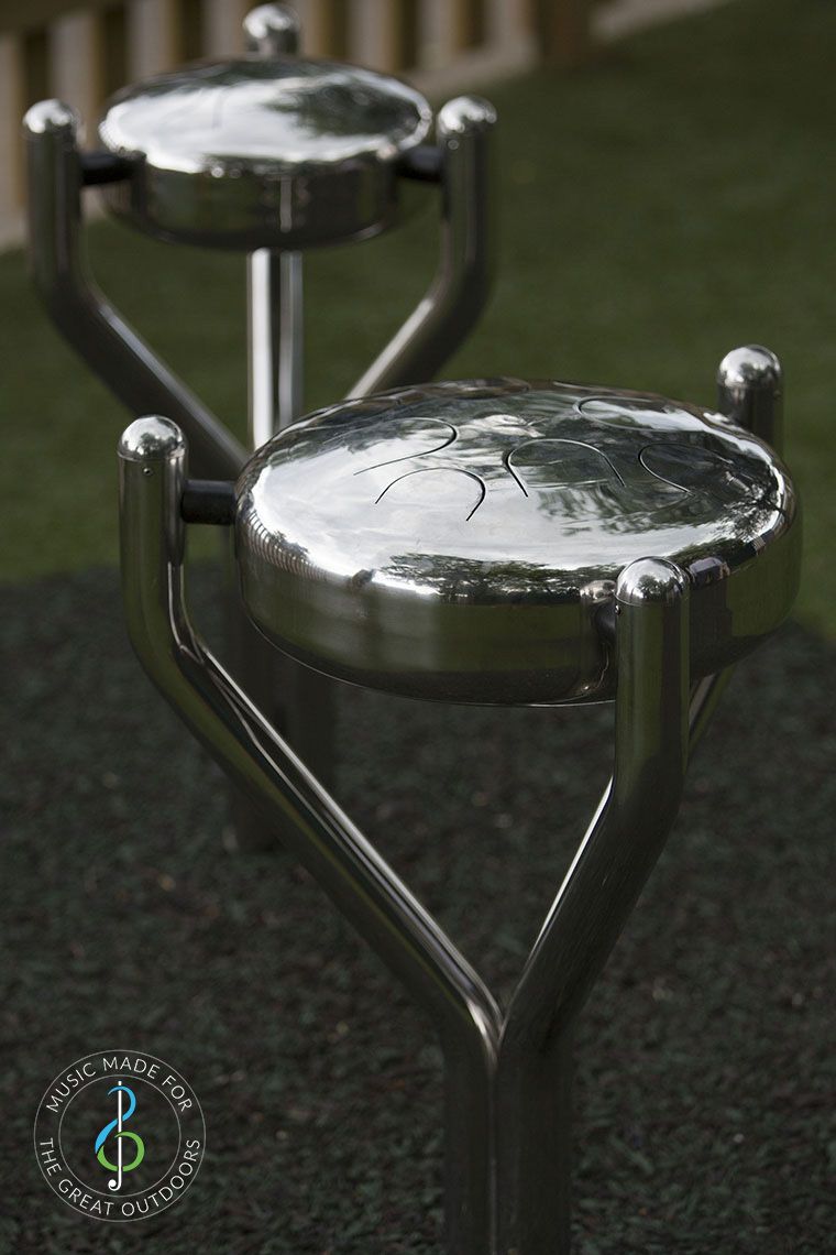 Large Babel Drums - Sensory Garden Musical Instruments, Learning SPACE
