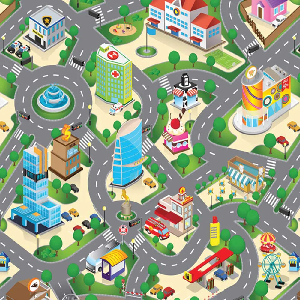 Large City Play Mat, Learning SPACE