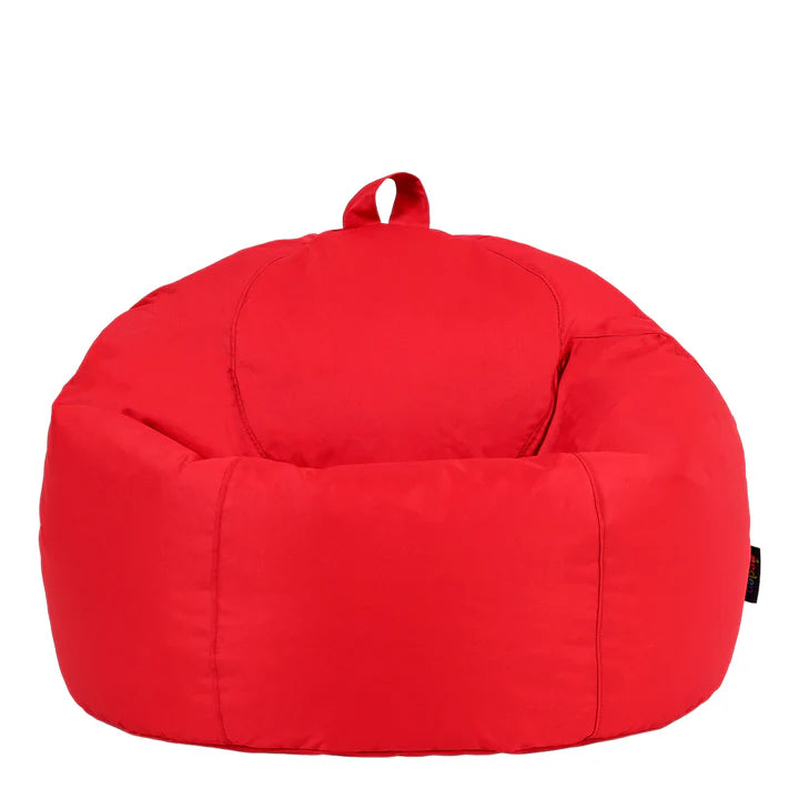 Large Classic Bean Bag Chair, Red Learning SPACE