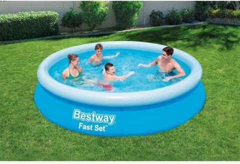 Large Fast Set Pool (12ft)-Pool, Water & Sand Toys-Bestway,Seasons,Stock,Summer,Swimming Pools-Learning SPACE