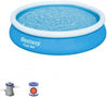 Large Fast Set Pool (12ft)-Pool, Water & Sand Toys-Bestway, Seasons, Stock, Summer, Swimming Pools-Learning SPACE