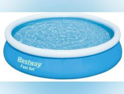 Large Fast Set Pool (12ft)-Pool, Water & Sand Toys-Bestway, Seasons, Stock, Summer, Swimming Pools-Learning SPACE