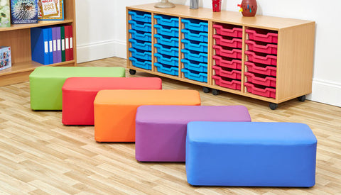 Large Foam Beam Seat-Dropship,Modular Seating,Padded Seating,Seating,Wellbeing Furniture,Willowbrook-Learning SPACE