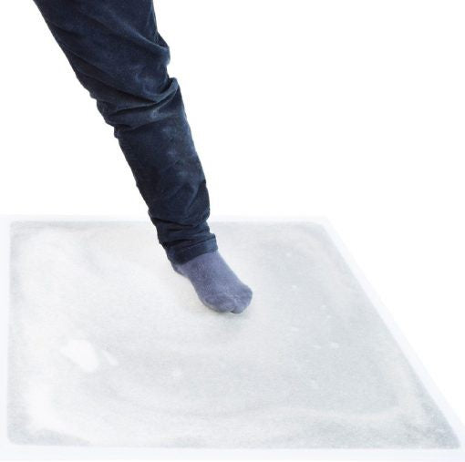 Large Glitter Filled Floor Tile, Learning SPACE