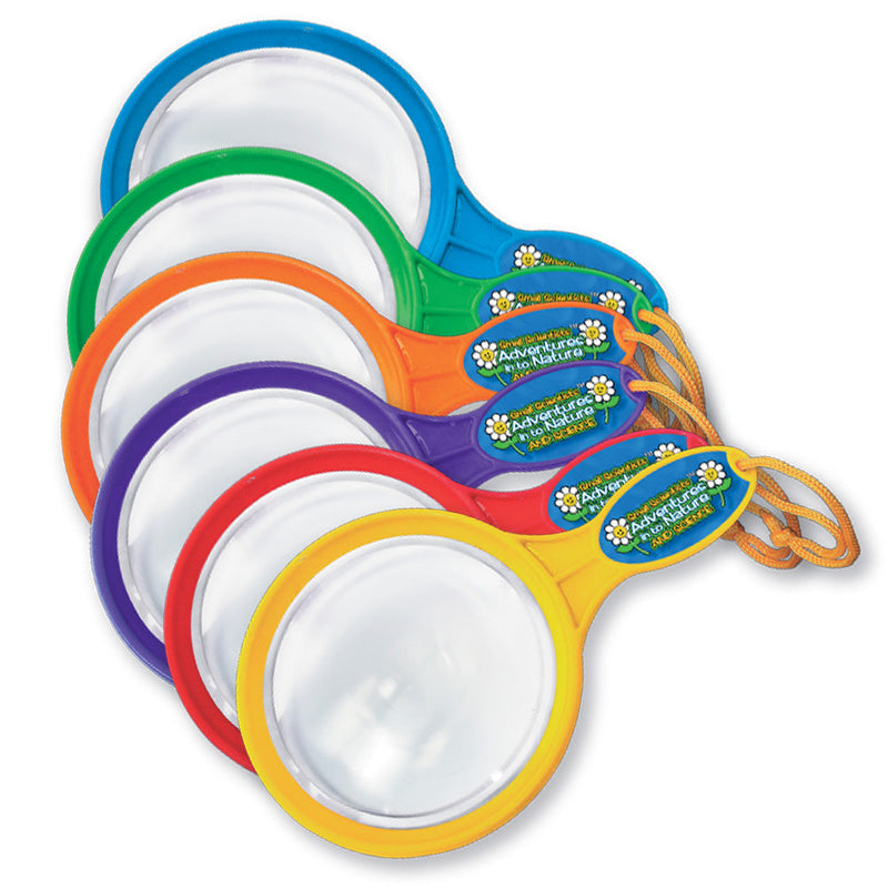 Large Hand Held Magnifiers (Set Of 12), Learning SPACE