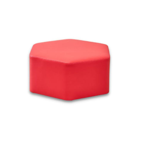 Large Hexagon Foam Seat-Modular Seating,Padded Seating,Seating,Wellbeing Furniture,Willowbrook-250mm (Early Years)-Single Seat-D81006-Learning SPACE