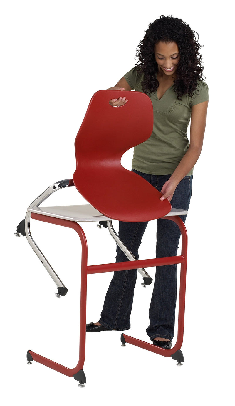 Large Intellect Wave Rocker Chair - Chrome Surfs Up, Learning SPACE