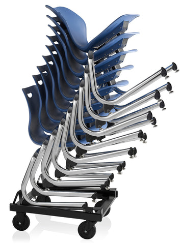 Large Intellect Wave Rocker Chair - Chrome Surfs Up-Classroom Chairs,Intellect,KI Europe,Movement Chairs & Accessories,Rocking,Seating,Vestibular,Wellbeing Furniture-Learning SPACE