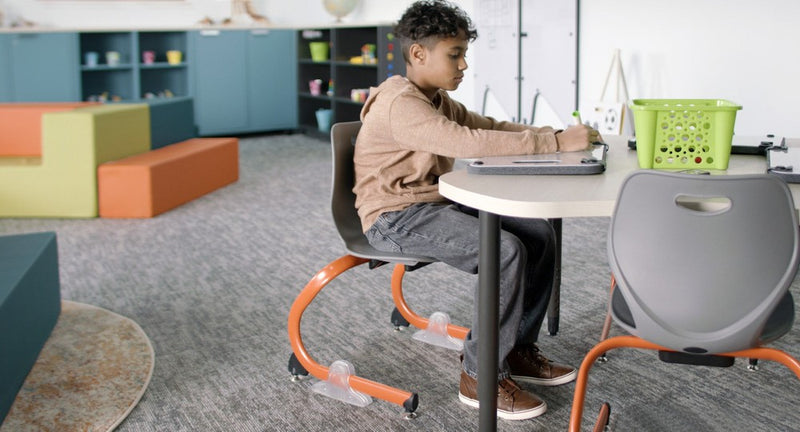 Large Intellect Wave Rocker Chair - Chrome Surfs Up, Learning SPACE