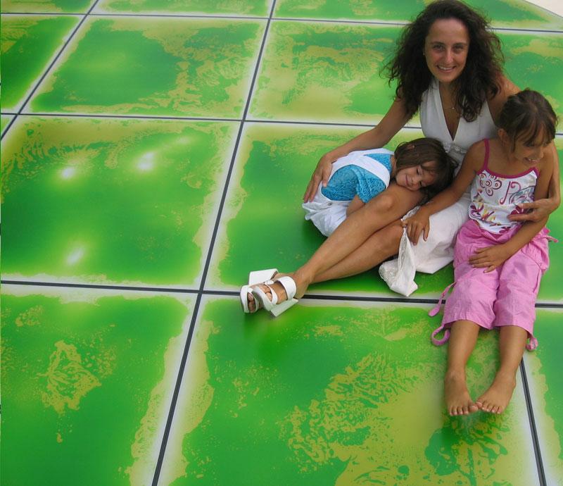 Large Liquid Filled Sensory Floor Tile - Single, Learning SPACE