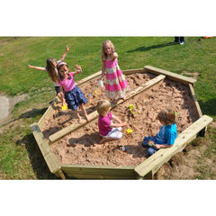 Large Octagon Sandpit-Cosy Direct, Outdoor Sand & Water Play, Outdoor Sand Pits, Sand, Sand & Water, Sand Pit, Water & Sand Toys-Learning SPACE