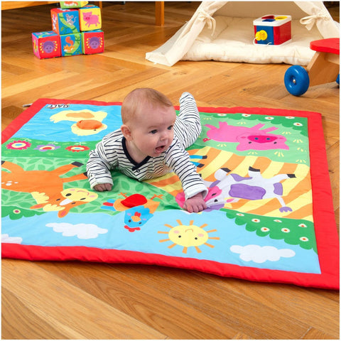 Large Play Mat - Farm-AllSensory,Baby & Toddler Gifts,Baby Sensory Toys,Baby Soft Play and Mirrors,Down Syndrome,Early Years Sensory Play,Galt,Gifts for 0-3 Months,Gifts For 3-6 Months,Mats,Mats & Rugs,Playmat,Playmats & Baby Gyms,Square,Stock-Learning SPACE