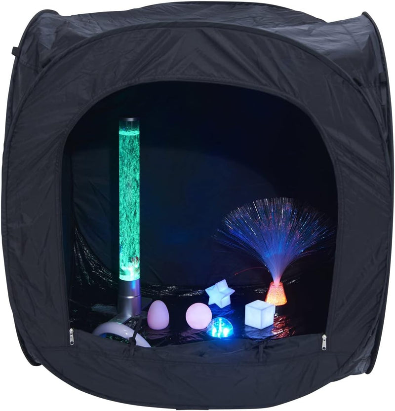 Large Pop-Up Blackout Sensory Den, Learning SPACE