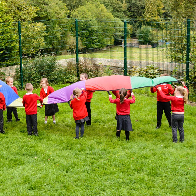 Large Rainbow Wave Parachute Style, Learning SPACE