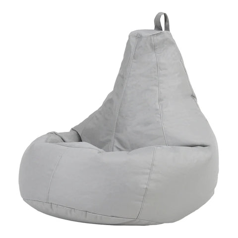 Large Reading Bean Chair, Light Grey Learning SPACE