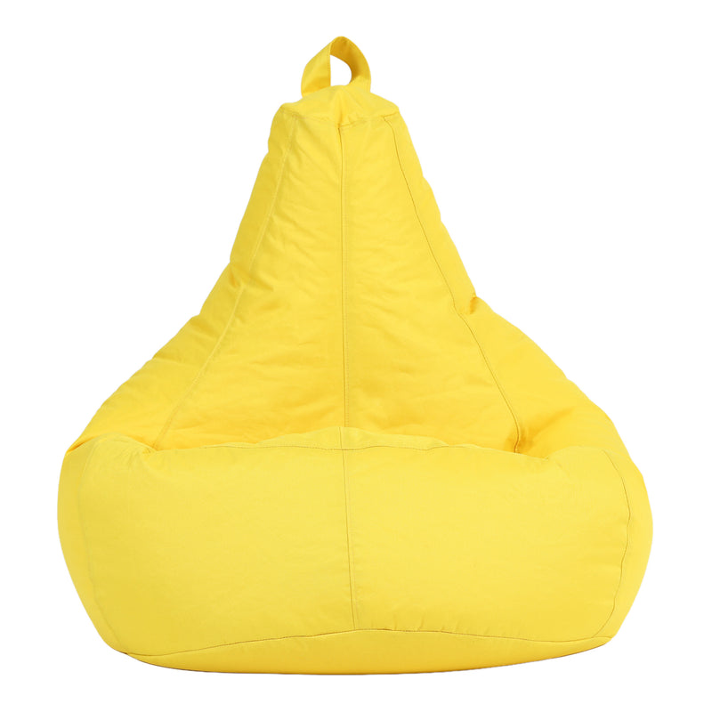 Large Reading Bean Chair, Yellow Learning SPACE