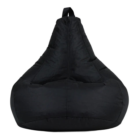 Large Reading Bean Chair, Black Learning SPACE