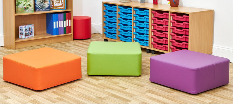 Large Square Foam Seat, Learning SPACE