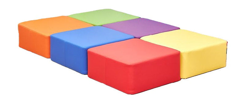 Large Square Foam Seat, 250mm (Early Years) Set of 6 Learning SPACE