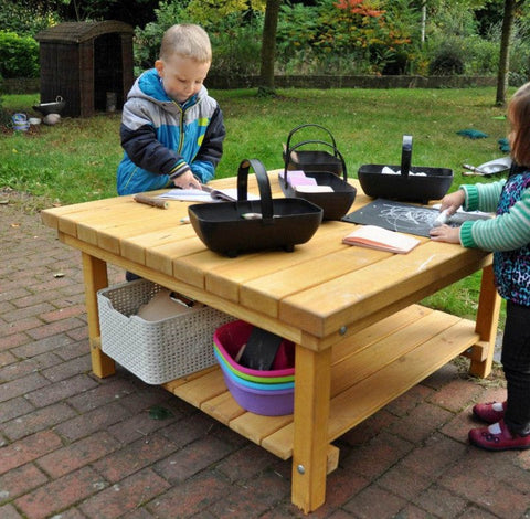 Large Square Table Workstation-Cosy Direct, Square, Table, Wooden Table-Learning SPACE