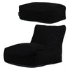 Large Study Lounger Bean Bag & Footstool Set, Black - Currently available on pre-order- back in stock end of July/Early Aug Learning SPACE