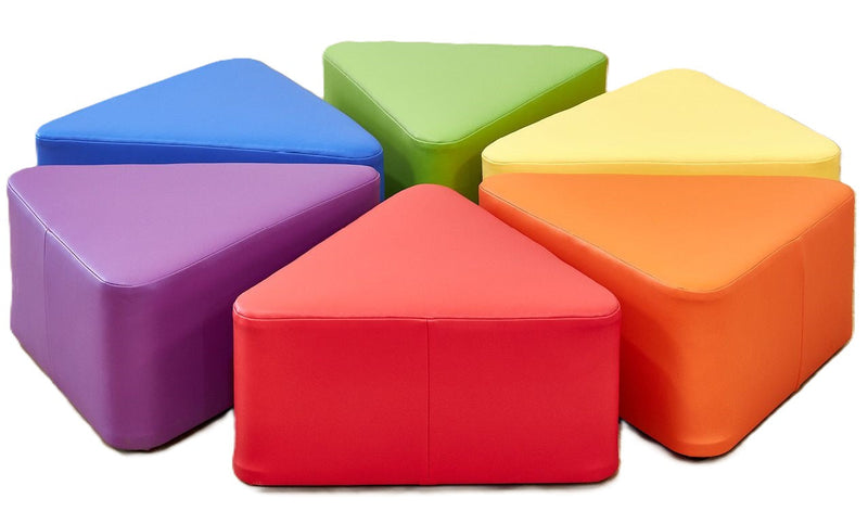 Large Wedge Foam Seat, 250mm (Early Years) Set of 6 Learning SPACE