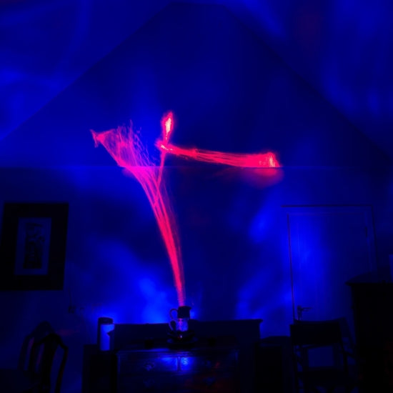 Laser Sphere Projector and Light Show, Learning SPACE