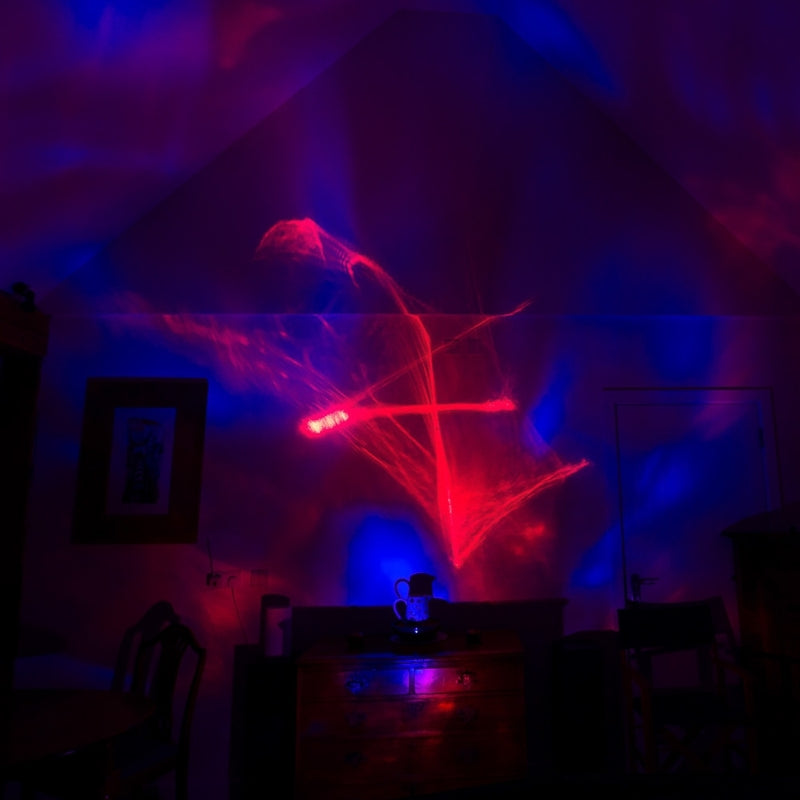 Laser Sphere Projector and Light Show, Learning SPACE