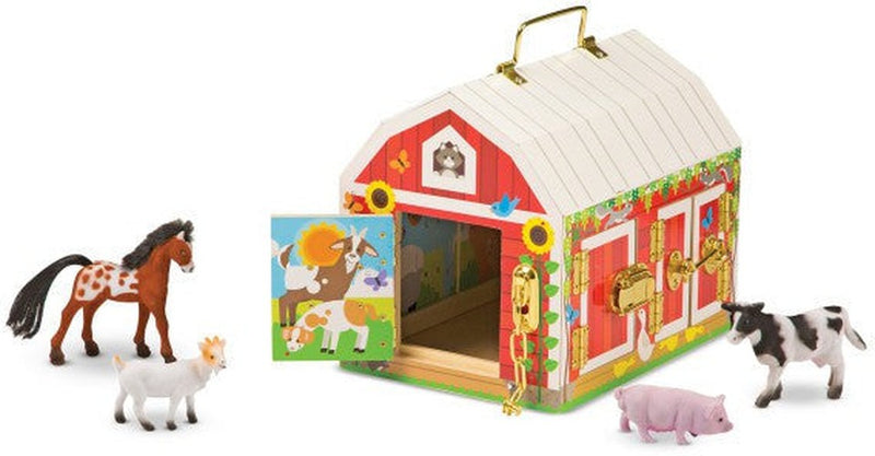 Latches Barn – Wooden Fine Motor Toy, Learning SPACE
