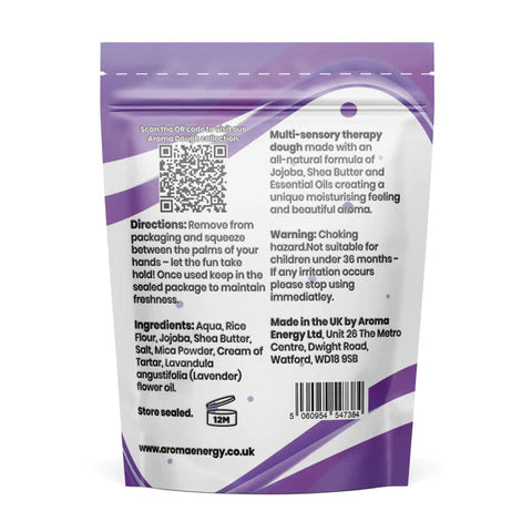 Lavender Aroma Dough | Aromatherapy Multi Sensory Playdough-AllSensory,Aroma Dough,Arts & Crafts,Calming & Anxiety,Calming and Relaxation,Craft Activities & Kits,Early Arts & Crafts,Eco Friendly,family fund bestsellers,Fidget,Helps With,Messy Play,Modelling Clay,Primary Arts & Crafts,SCOTEXCEL,Sensory Processing Disorder,Sensory Seeking,Sensory Smells,Squishing Fidget,Tactile Toys & Books,Toys for Anxiety-Learning SPACE