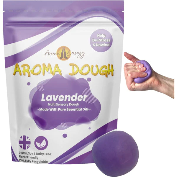 Lavender Aroma Dough | Aromatherapy Multi Sensory Playdough-AllSensory, Aroma Dough, Arts & Crafts, Calming and Relaxation, Craft Activities & Kits, Early Arts & Crafts, Eco Friendly, Helps With, Modelling Clay, Primary Arts & Crafts, Sensory Processing Disorder, Sensory Seeking, Sensory Smells, Tactile Toys & Books, Toys for Anxiety-Learning SPACE