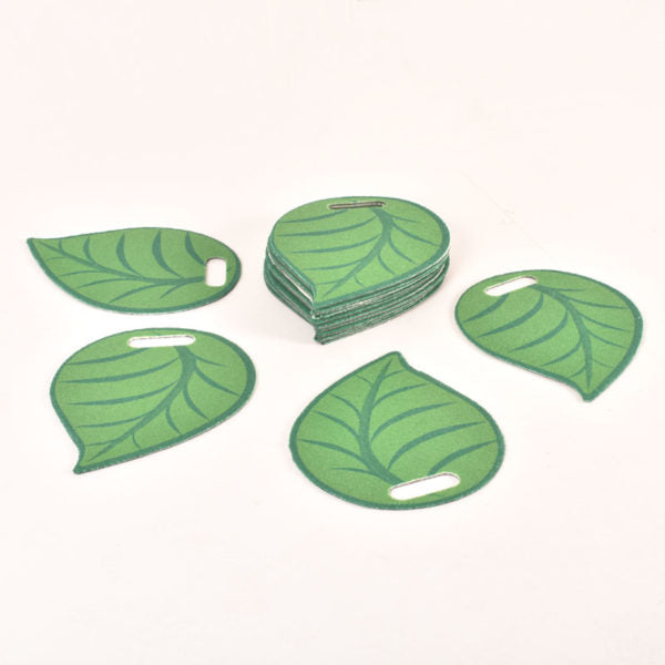 Leaf Sit Pads - Set of 16 - Communal Seating - Classroom Individual Mats, Learning SPACE