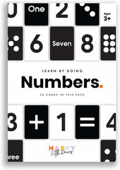 Learn Numbers Flashcards-Baby Maths,Counting Numbers & Colour,Happy Little Doers,Primary Travel Games & Toys-Learning SPACE