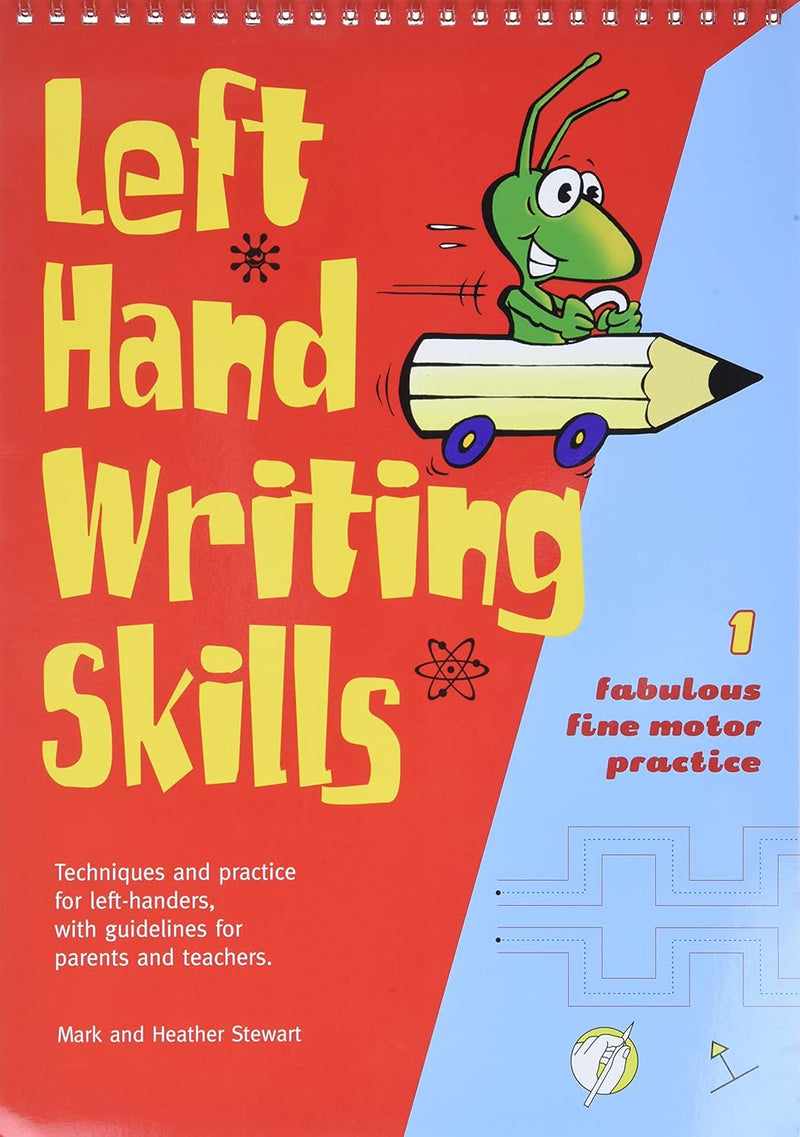 Left Hand Writing Skills Book Set - Contains Books 1, 2 and 3, Learning SPACE
