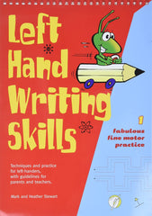Left Hand Writing Skills Book Set - Contains Books 1 and 2-Back To School,Dyslexia,Early Years Literacy,Handwriting,Learning Difficulties,Left Handed,Literacy Worksheets & Test Papers,Neuro Diversity,Primary Literacy,Seasons,Stock-Learning SPACE