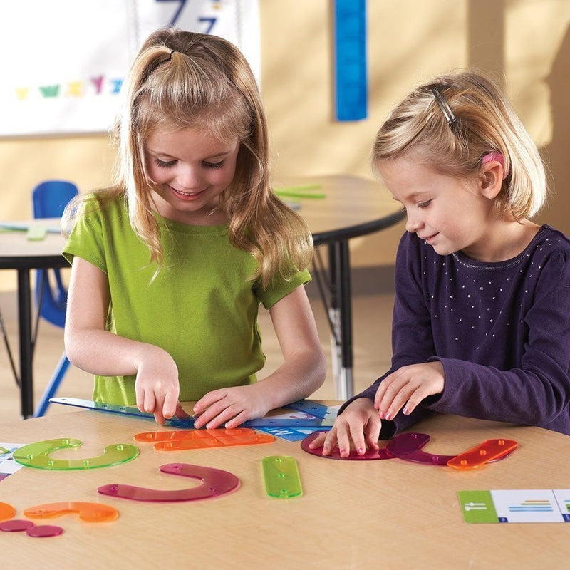 Letter Construction Activity Set, Learning SPACE