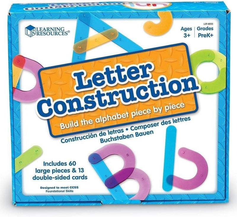 Letter Construction Activity Set, Learning SPACE