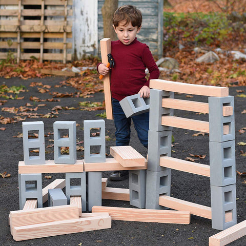 Life Like Wooden Beams (24 pc set)-Dropship,Engineering & Construction,Playlearn,S.T.E.M-Learning SPACE