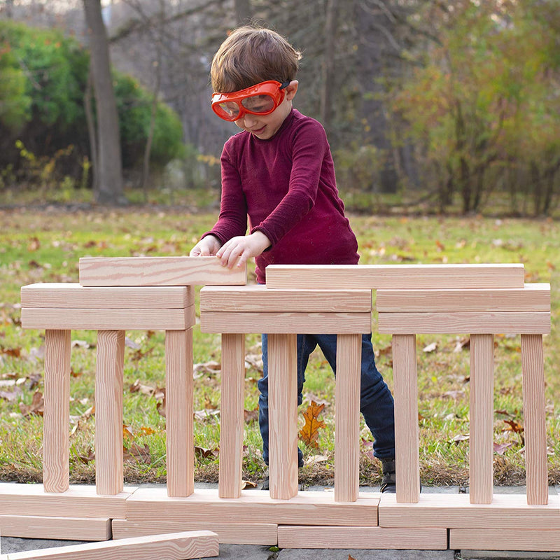 Life Like Wooden Beams (24 pc set), Learning SPACE