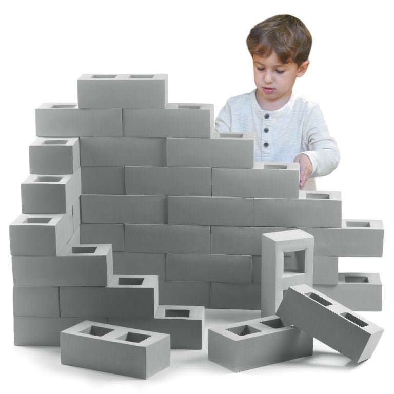 Life-Size Breeze Block Set - 20 Piece or 40 Piece Set, Learning SPACE